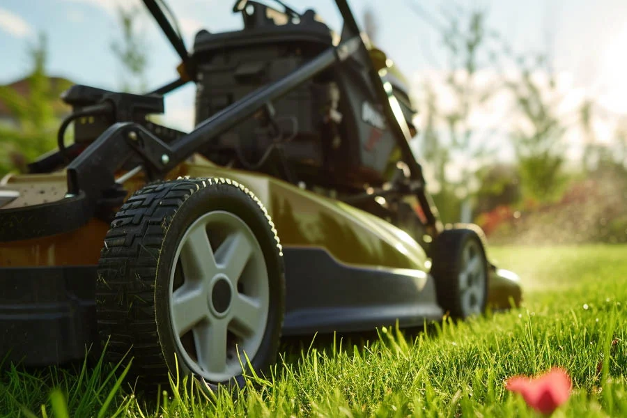 battery electric lawn mower