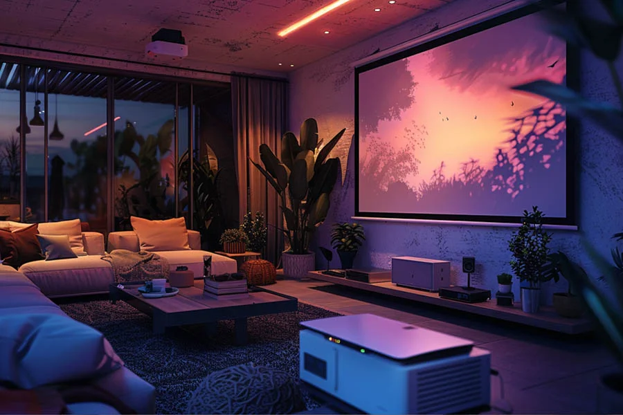 projector for the wall